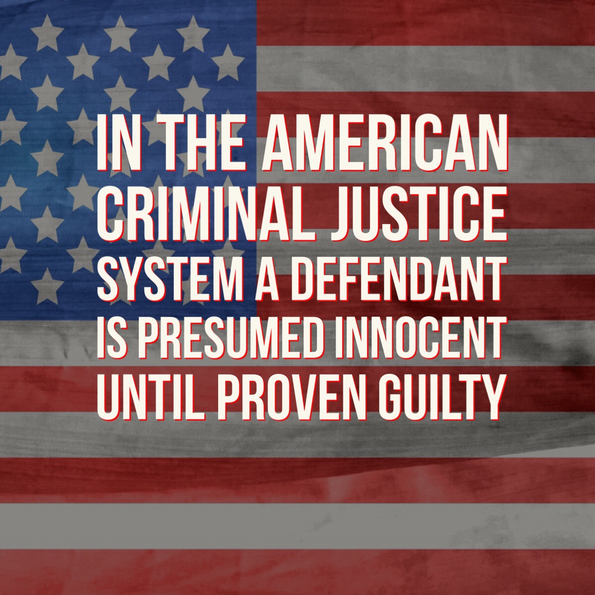 The Criminal Justice System Is Made Up